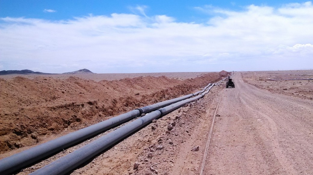 The Beijing-Xinjiang Expressway pipeline project