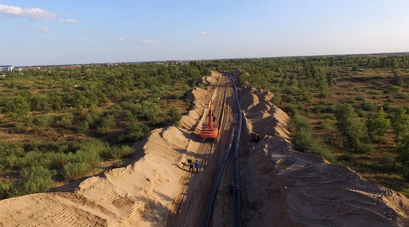 The Mongolia Long-Distance Deep-Buried Water Pipeline Project