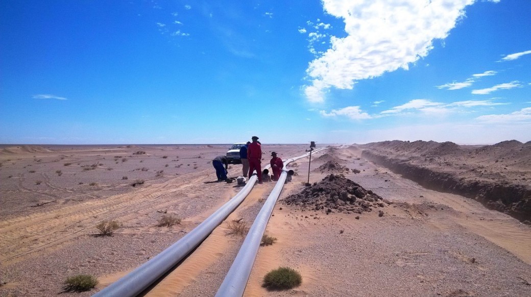 The Beijing-Xinjiang Expressway pipeline project